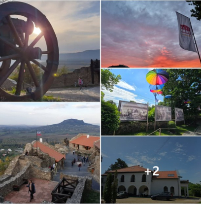 Szigligeti vár és balatoni panoráma