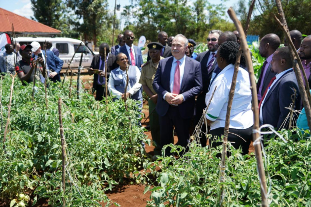 Átadták az agrártárca finanszírozásával megvalósult kenyai mintafarmot