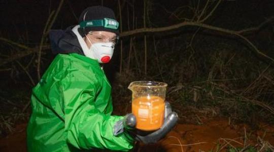 Rákkeltő anyagok kerültek a Salgó-patakba