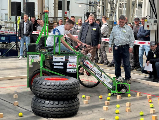 Ez ám a kihívás, lelkes fiataloknak: a CLAAS UniTech Mérnökverseny