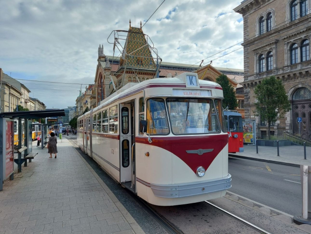 Nosztalgiajárműveit is bemutatja a BKV az Autómentes Hétvégén