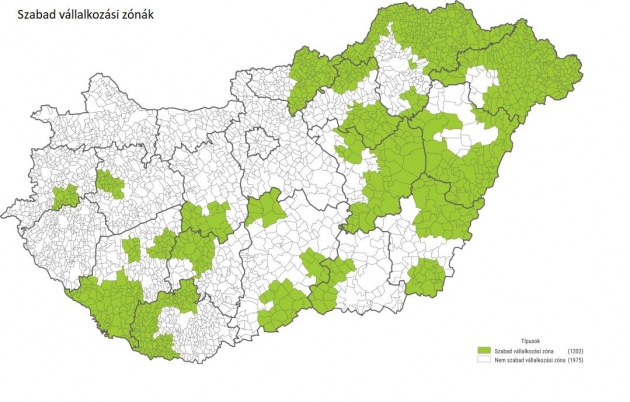 Tíz térképen, mennyire kettészakadt az ország gazdasága