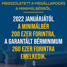 200 ezer forintra nő a minimálbér januártól