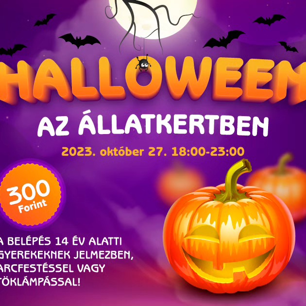 Halloween-programok péntek este a Fővárosi Állatkertben